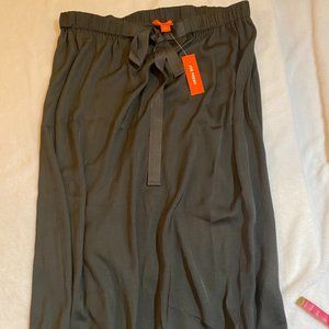 Joe Fresh Long Olive Green Skirt